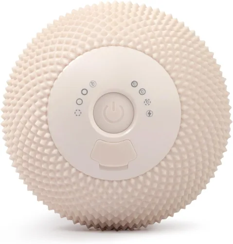 Vibrating Massage Ball with Heat for Deep Tissue Muscle Recovery – 7 Vibration Modes, Heat Therapy, Memory Function, Portable Trigger Point Massager