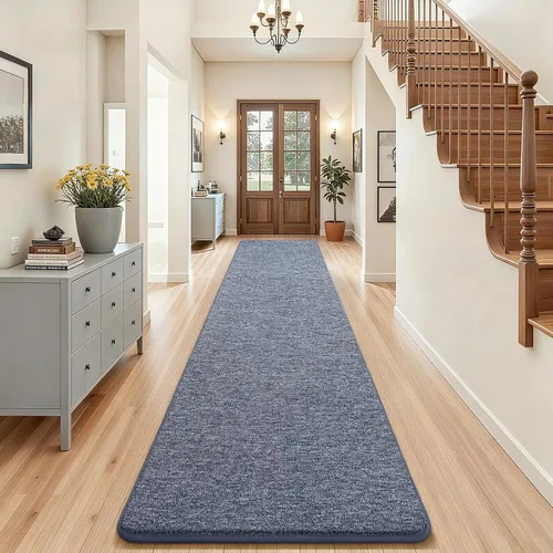 Miniatura 29 de Alfombra de pasillo lavable AROGAN de 2x8 para pasillo, alfombras largas con suave espuma viscoelástica para dormitorio, alfombras antideslizantes