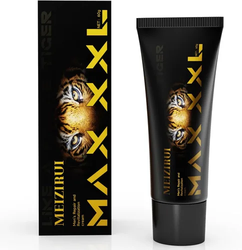 MAX XXL Gel de ampliación extra fuerte para hombre – Crema de masaje de potencia para hombre para aumentar tamaño, gran grosor, fuerza y rendimiento