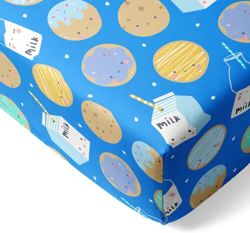 Miniatura 10 de Little Sleepies Sábanas de cuna para bebé, sábanas de cuna de viscosa muy suave de bambú para niños y niñas, sábana de cama para niños, sábana