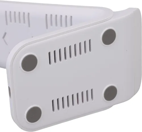 Miniatura 7 de PUSOKEI Cargador inalámbrico de 15 W Uso flexible para auriculares Android Reloj de teléfono ideal para necesidades de carga en movimiento (blanco)