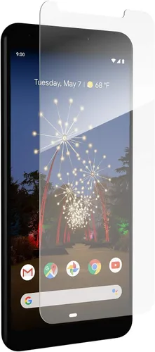 ZAGG InvisibleShield Glass+ - Protector de pantalla de vidrio templado - Hecho para Google Pixel 3A - Compatible con fundas