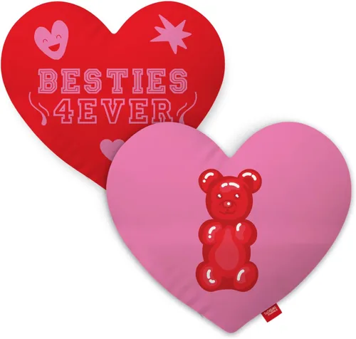 Miniatura 17 de Ay Papi - Funda de almohada de poliéster con forma de corazón de 15 x 15 pulgadas (relleno/relleno no incluido), diseño de corazón latino con tema