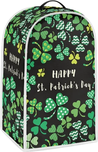 GOSTONG Happy St. Patrick's Day Blender Covers - Cubierta antipolvo para cocina, protector antisalpicaduras, huellas dactilares, manchas de Feliz
