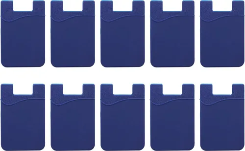 Miniatura 14 de DISCOUNT PROMOS Maya Basic - Juego de carteras de silicona para teléfono 10/50/100 - Texto personalizable, logotipo, adhesivo fuerte