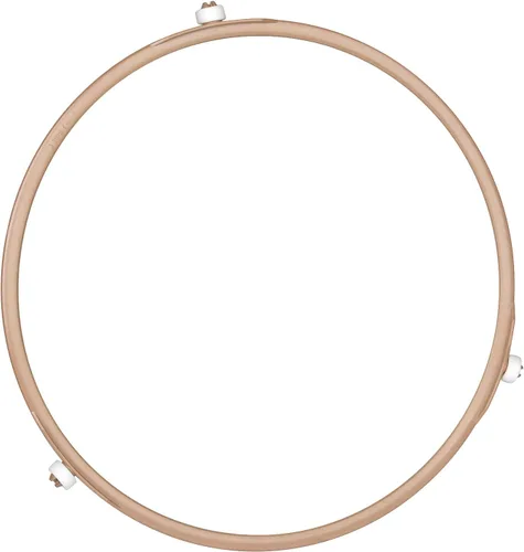 Miniatura 13 de Anillo giratorio de microondas de 7 pulgadas con rodillos de 0.472 in, soporte de bandeja para horno de microondas, anillo de rodillo giratorio