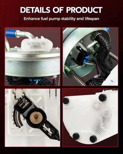Miniatura 5 de Ensamble de Bomba de Combustible Torchbeam Compatible con Bravada 2002-2004, Envoy 2002-2004, Rainier 2004-2004 4.2L, Trailblazer 2002-2004 4.2L