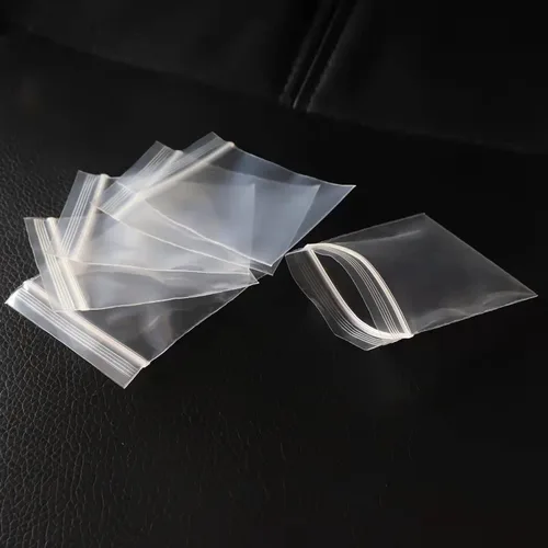 Miniatura 8 de Mini bolsas de plástico, 1000 unidades de 1.5 x 1.5 pulgadas, bolsas de almacenamiento reutilizables transparentes con cremallera para joyas