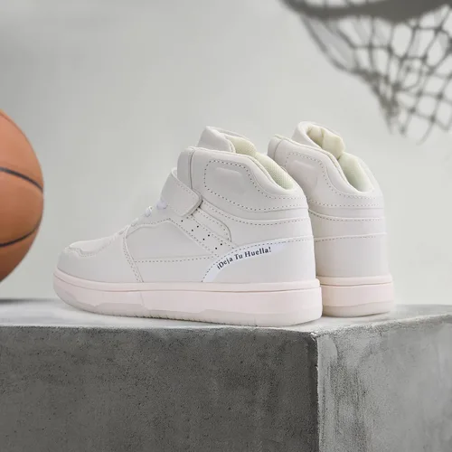 Miniatura 4 de brooman Zapatos de baloncesto para niños, tenis de caña alta para niñas, zapatos de escuela, zapatos deportivos para correr