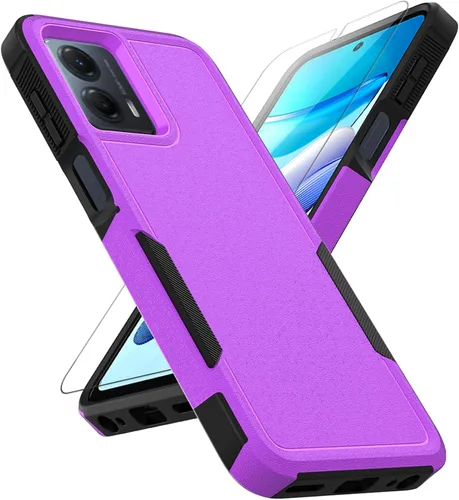 Miniatura 10 de Funda para Moto G 5G 2023 / Moto G Power 5G 2023: funda protectora de doble capa de servicio pesado resistente para teléfono celular a prueba