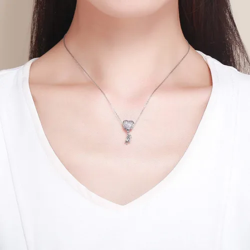 Miniatura 72 de Abalorios de plata de ley para pulseras, collares, familia para siempre, circonita cúbica, regalo de joyería para mujeres