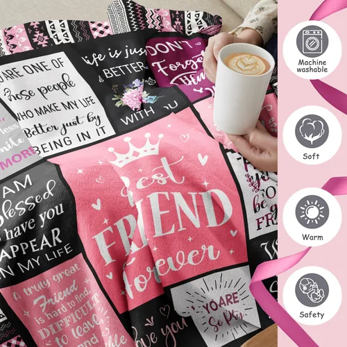 Miniatura 5 de Ivivis Regalos de cumpleaños para mejores amigas, regalos de Navidad y amistad de larga distancia para mejores amigas, mejores amigas, hermanas