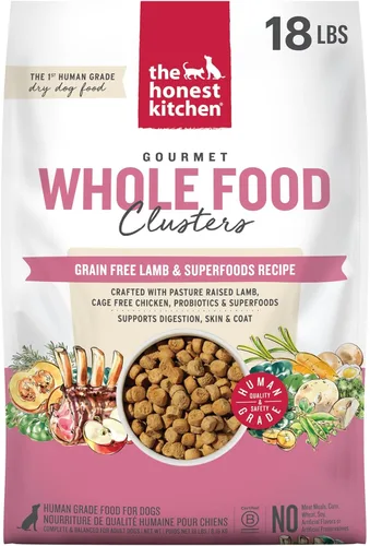 Miniatura 13 de The Honest Kitchen Alimento seco para perros de grado humano, pollo sin granos, bolsa de 20 libras