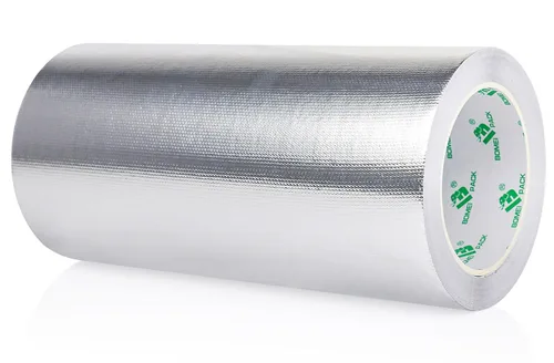 Miniatura 14 de BOMEI PACK Cinta adhesiva de aluminio con protección térmica de papel de aluminio, barrera de calor de 3 pulgadas x 66 pies, material reflectante