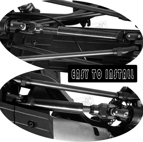 Miniatura 5 de Eje de transmisión RC Crawler 115-176MM &135-215MM Actualizaciones Parte para 1/10 Axial SCX10 SCX10 II 90046 SCX10 III AXI03007 TRX4 D90, eje