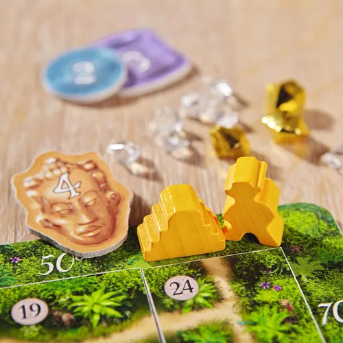 Miniatura 6 de HABA Karuba - Juego de rompecabezas familiar de colocación de fichas de aventura en la jungla - Emocionantes juegos familiares y juegos de mesa