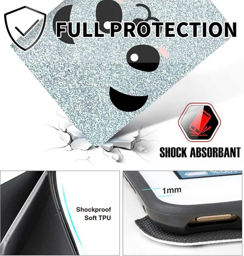 Miniatura 125 de Funda para tablet Fire 7 (12ª generación, versión 2022), delgada, a prueba de golpes, delgada, de piel sintética, con función de apagado/encendido