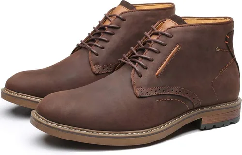 Miniatura 8 de Chukka - Botas a la moda, cómodas y de estilo oxford casual, al tobillo, botas con cordones