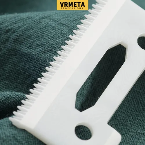 Miniatura 5 de Cuchilla de repuesto profesional de cerámica, dientes escalonados, 2 agujeros, precisión ajustable, cortapelos para Wahl Clippers, Wahl 5-Star