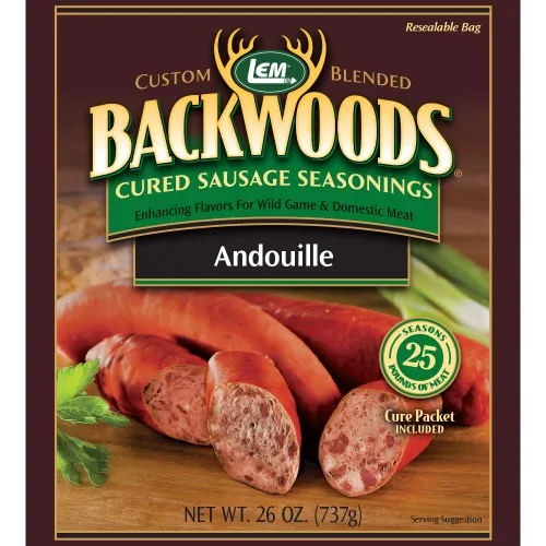 Miniatura 11 de LEM Products Backwoods Bratwurst – Salchicha curada con condimento, ideal para caza silvestre y carne doméstica, sazona hasta 25 libras de carne