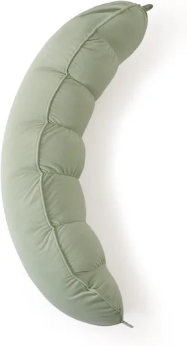 Miniatura 41 de Peallow(Pat. Pend) – Almohada larga redonda para el cuerpo para adultos, almohada de refuerzo para dormir, almohada suave y de apoyo para dormir