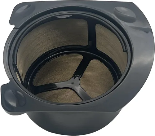 Cesta y soporte de filtro de preparación de repuesto, compatible con Keurig K-Duo (modelo serie 5000) cafetera de una sola porción y jarra.
