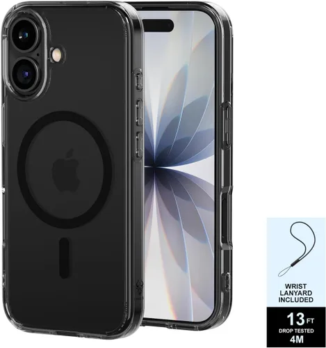 Miniatura 12 de PAUL B Funda para iPhone 17 2025 (compatible con MagSafe) protección contra caídas de grado militar (probada hasta 13 pies), antiamarilleamiento