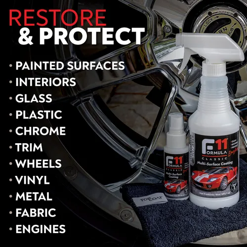 Miniatura 3 de TopCoat F11 - Pulidor y sellador de automóvil para automóviles, motocicletas, vehículos recreativos y más, alternativa a base de agua a la cera