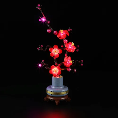 Miniatura 21 de Kit de iluminación LED Briksmax para árbol bonsái – Compatible con el modelo de bloques de construcción Lego 10281 – no incluye el set de Lego