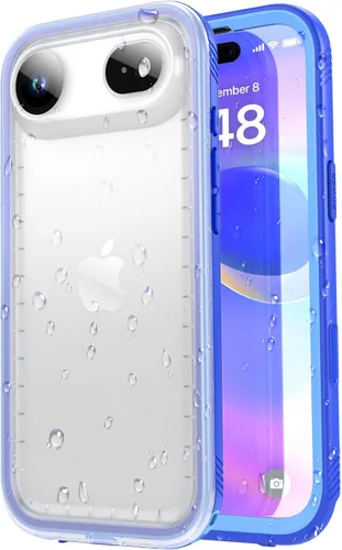 Miniatura 73 de SPORTLINK Funda para iPhone 15 Pro Max, IP68 resistente al agua, protección militar, cuerpo completo, resistente, a prueba de golpes, sellado 360, a