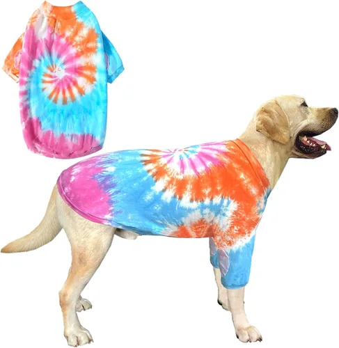 Miniatura 13 de Camisetas de algodón para perros, con estampado de dinosaurios, pijamas para mascotas, transpirable, ropa elástica para perros pequeños