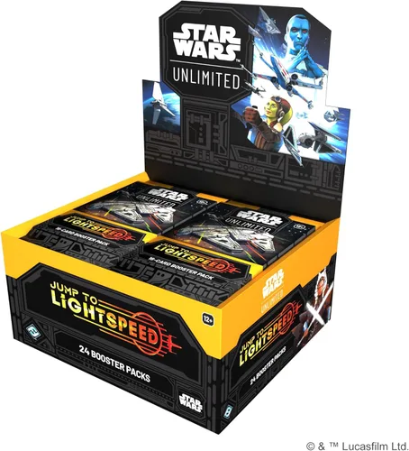 Miniatura 3 de Asmodee Star Wars: Unlimited TCG Jump to Lightspeed Booster Display (juego de 24 paquetes de refuerzo) - Juego de cartas coleccionables para niños