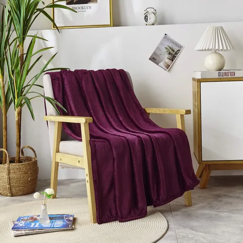 Miniatura 15 de Manta de felpa, manta de forro polar para sofá de 50 x 60 pulgadas, microfibra suave, calentita y ligera para todas las estaciones