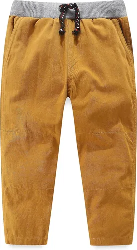 Miniatura 5 de Bumeex Paquete de 2 pantalones de algodón sin cierre para niño de 2 a 9 años