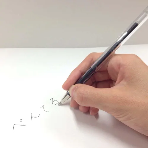 Miniatura 3 de Pentel XK105GA5 - Bolígrafo híbrido, 5 unidades, color negro
