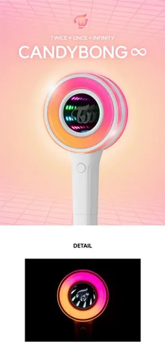 Dos veces CANDYBONG ∞ Bandeja de salida oficial de luz stick+barra de luz+correa+QSG+seguimiento sellado