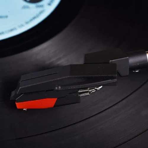 Miniatura 5 de Paquete de 4 agujas de repuesto para tocadiscos Ruby para ION Jenson Crosley Victrola Sylvania Turntable Phonograph LP Vinyl Player Más marcas