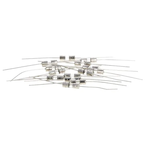Miniatura 8 de Bettomshin 20 fusibles de plomo axial de tubo de cerámica T1A de 250 V, 0.142 x 0.394 in/0.14 x 0.39 pulgadas, fusible de fusión lenta de retardo