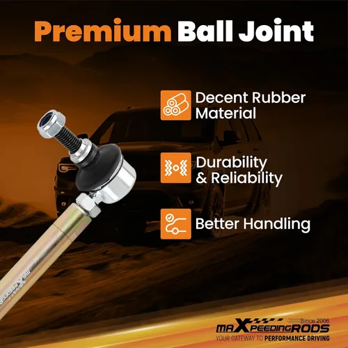 Miniatura 3 de maXpeedingrods Barras de Esfuerzo Laterales Ajustables Delanteras para BMW Serie 3 E36 E46 M3 E90 E91 E92 E93, Kit de Suspensión de Barras
