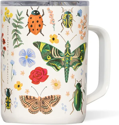 Miniatura 24 de Corkcicle Taza de Café Clásica - Acero Inoxidable con Triple Aislamiento para Viajes - Tapa a Prueba de Roturas - Mantiene la Bebida Caliente por
