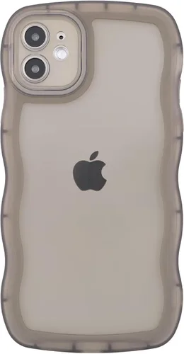 Miniatura 130 de SKYLMW Compatible con iPhone 6s Plus/6 Plus Case de 5.5", Linda Kawaii Marco Ondulado Rizado Forma de Marco Funda de Silicona Suave Resistente a