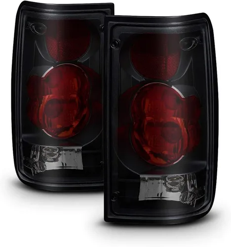 ACANII - Para Black Smoke 1989-1995 Toyota Pickup 2WD y 4WD luces de freno traseras izquierdo+derecha