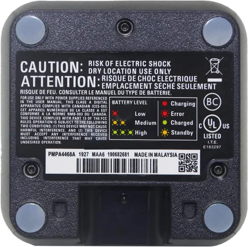 Miniatura 4 de PMLN7109A PMLN7109 Charger Compatible for Motorola SL300 SL300e SL3500e SL500 SL500E SLN1000 SL1600 SL2600 TLK100 SL1M Radio Pmnn4468a Battery