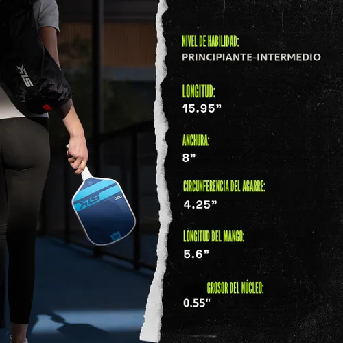 Miniatura 6 de Selkirk Sport SLK - Juego de raquetas de pádel de 2 Diseñadas en los Estados Unidos Elija el juego SLK Neo de grafito, el juego SLK Neo de fibra