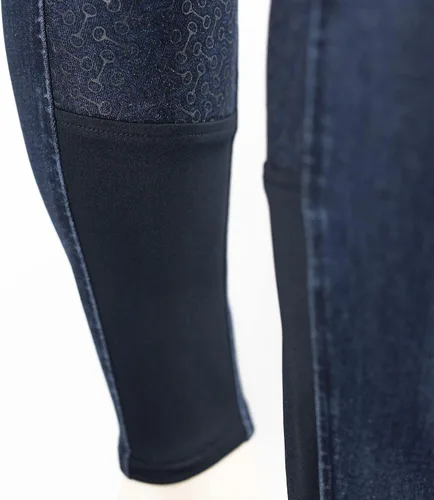Miniatura 7 de HORZE Kaia - Pantalones de asiento completo de silicona de cintura alta para mujer