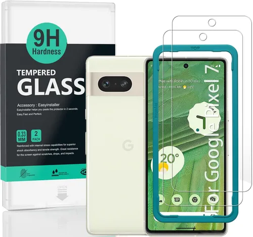 Miniatura 9 de Ibywind Protector de pantalla para Google Pixel 6a 5G 6.1", con protector de lente de cámara de metal, sin burbujas, fácil de instalar