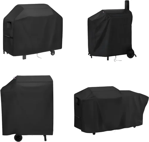 Miniatura 17 de Cubierta de parrilla de 48 pulgadas para parrilla Blackstone, cubiertas impermeables para exteriores para parrilla superior plana, cubierta