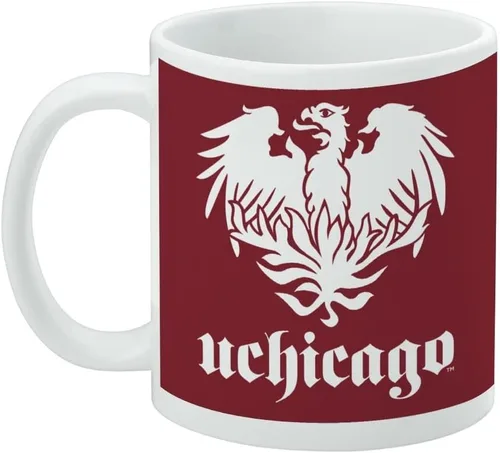 Miniatura 3 de Taza de cerámica con el logotipo principal de la Universidad de Chicago, tazas de regalo novedosas para café, té y bebidas calientes, 11oz, blanca