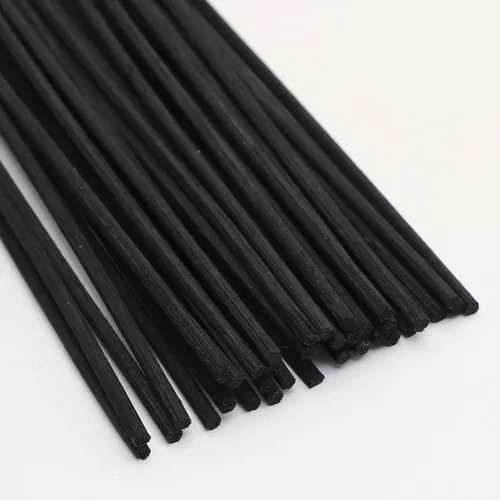 Miniatura 3 de VFULIE 100 varillas difusoras de varillas de 10 pulgadas, varillas de madera de ratán natural de 10 pulgadas, repuesto para fragancia aromática