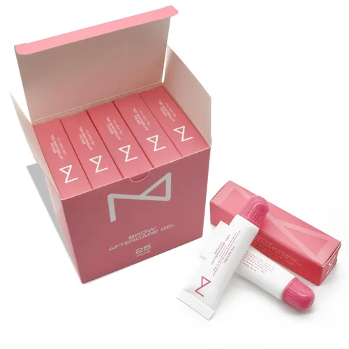 Miniatura 2 de M - Paquete de 25 ungüentos de gel A&D para cuidado posterior de cejas para microblading, cejas y maquillaje permanente - Alivia la piel después